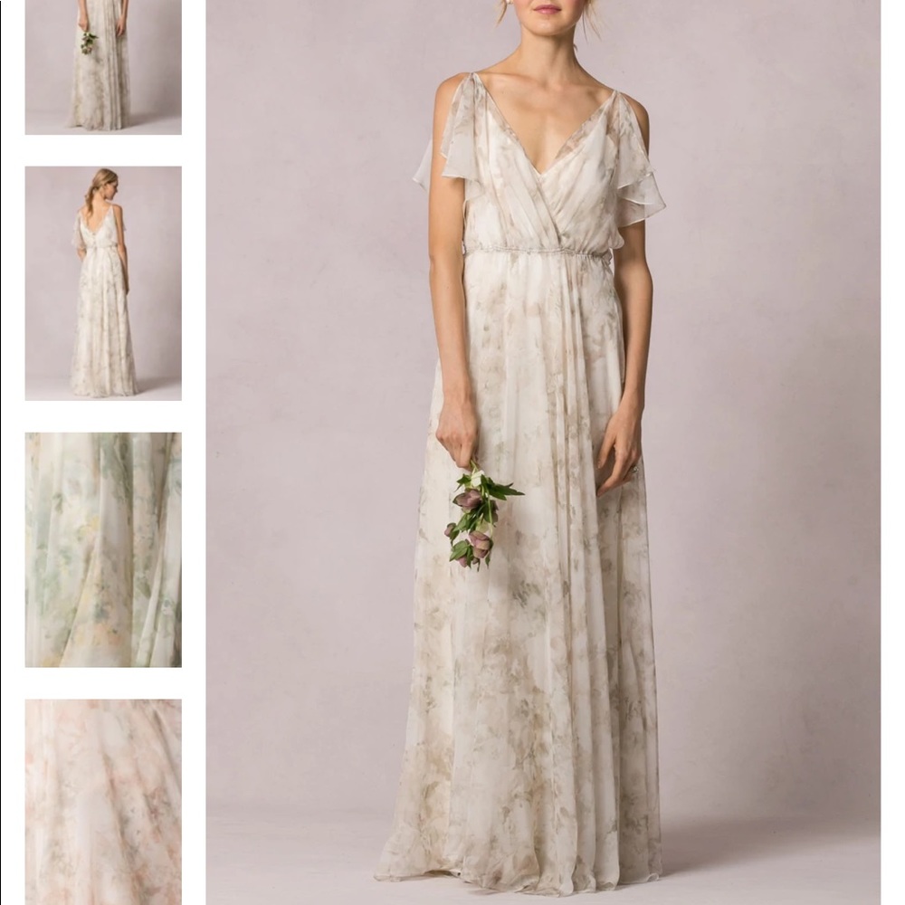 Jenny Yoo Cassie Watercolor Mist size 12